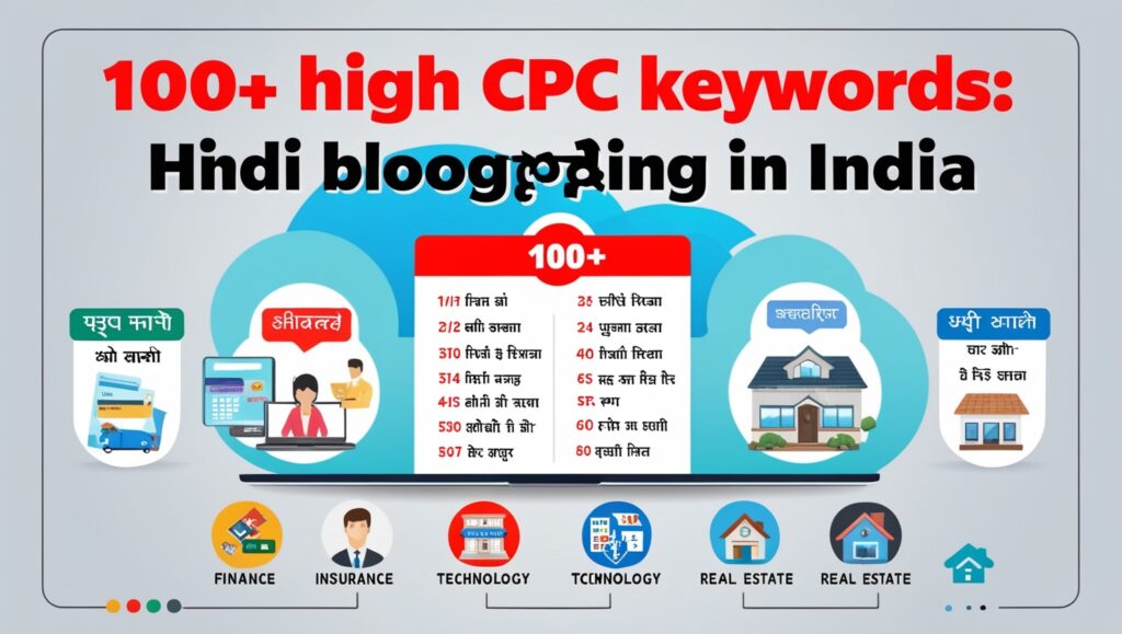 100+ High CPC Keywords for Hindi Blogging in India: A Complete Guide