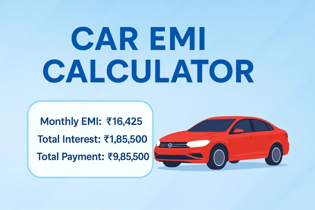 Car EMI Calculator Online – Calculate Your Car Loan EMI Instantly & Smartly